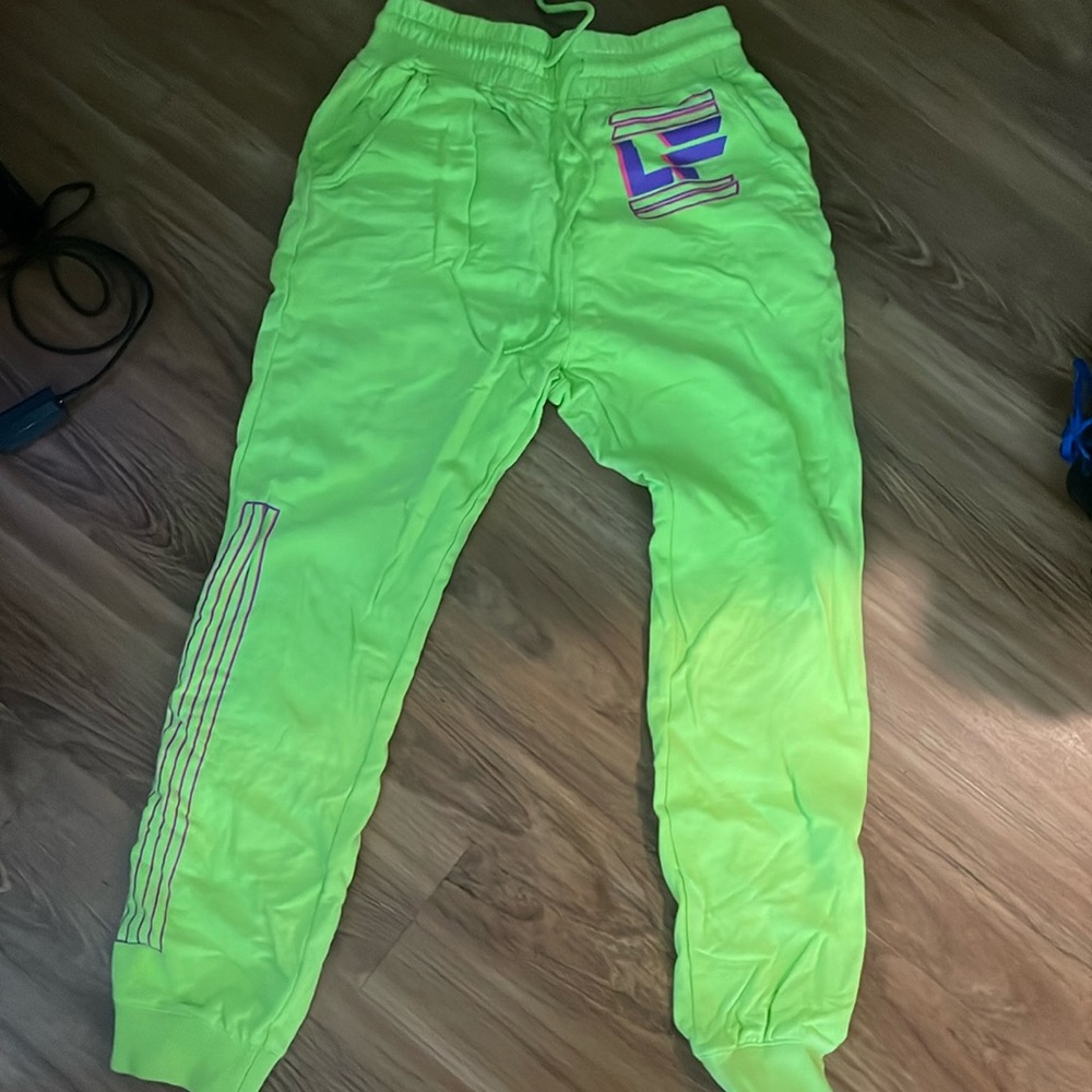 Yellow sweatpants
